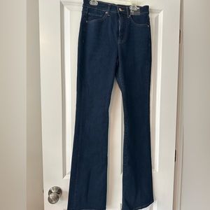Express blue jeans flare size 6r